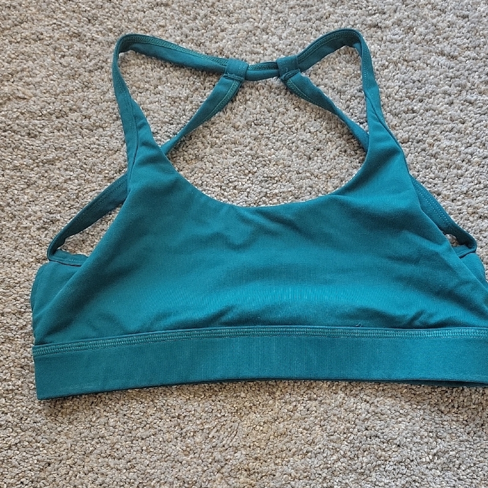 Weylyn Teal Women's Strappy Bralette - Comfortable Everyday Support